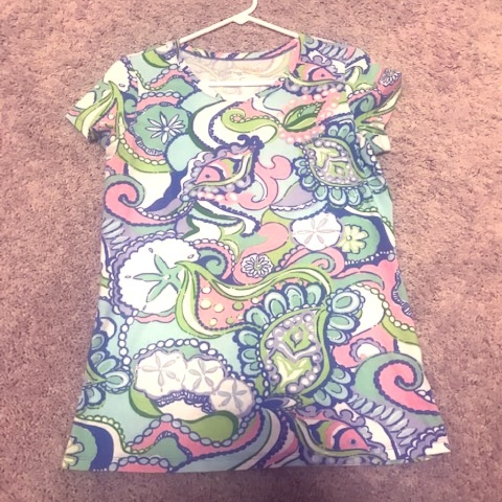 Lilly Pulitzer Shirt, Size Small